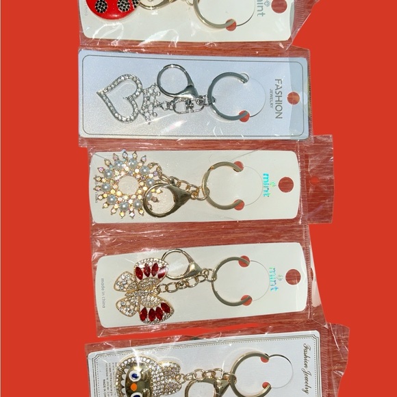 Mint Accessories - Mint Keychains/ Bagcharms Your Choice NWT